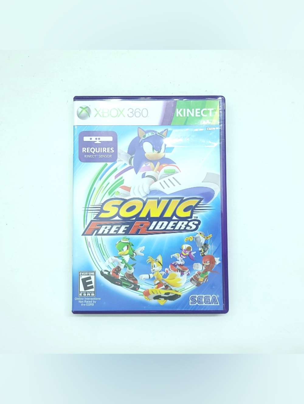 Sonic Free Riders Microsoft Xbox 360 - Complete With Manual CIB - Picture 2 of 5